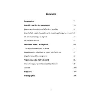 L'école malade de l'égalitarisme