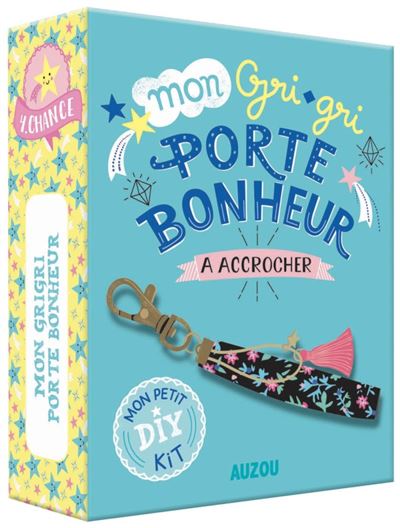 Mon petit kit diy - mon grigri porte-bonheur a accrocher