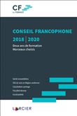 Conseil francophone 2018-2020 - deux ans de formation
