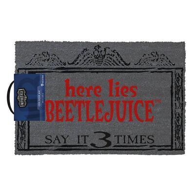 Paillasson Beetlejuice Here Lies Beetlejuice