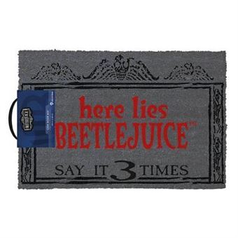 Paillasson Beetlejuice Here Lies Beetlejuice