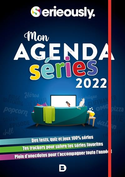 Mon agenda des séries 2022 -  Serieously - broché