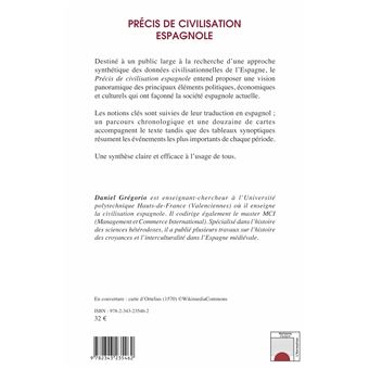Précis de civilisation espagnole