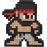 Figurine Pixel Pals Light Up Capcom Street Fighter Hot Ryu