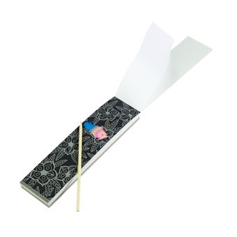 Mes marque-pages à gratter : Belles de nuit