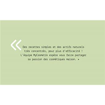 Le guide pratique des cosmétiques maison