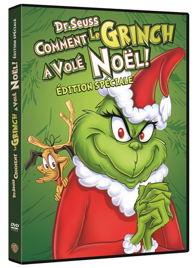 Le Grinch Comment Le Grinch A Vole Noel Dvd Dvd Zone 2 Dessin Anime Toutes Les Series Tv A La Fnac