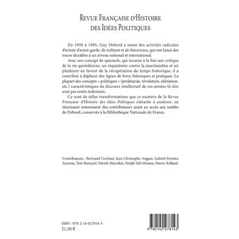 Guy Debord et la politique