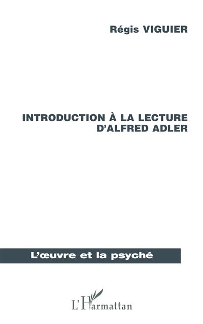 introduction a la lecture d'alfred adler