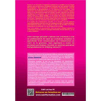 Micronutrition et nutrithérapie de la femme enceinte