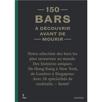150 bars à découvrir avant de mourir