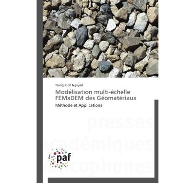 Modélisation multi-échelle femxdem des géomatériaux