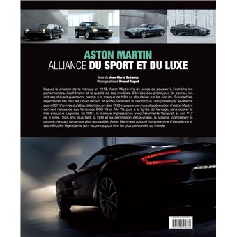 ASTON MARTIN, alliance du sport et du luxe