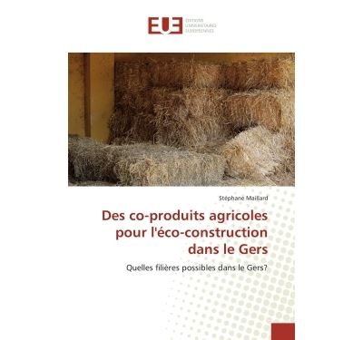 Des co-produits agricoles pour l'éco-construction dans le Gers