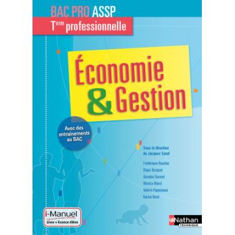 Economie et gestion - Term Bac pro ASSP - Livre + licence élève - 2019