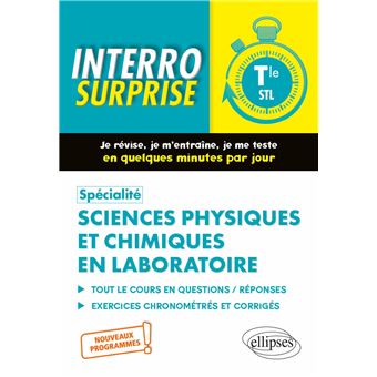 Spécialité Sciences physiques et chimiques en laboratoire - Terminale STL