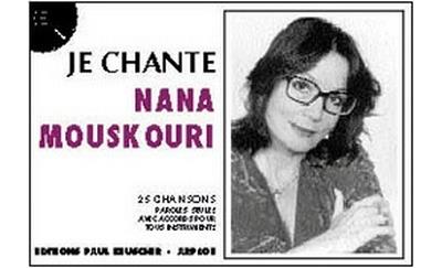 Je chante - Nana Mouskouri - broché