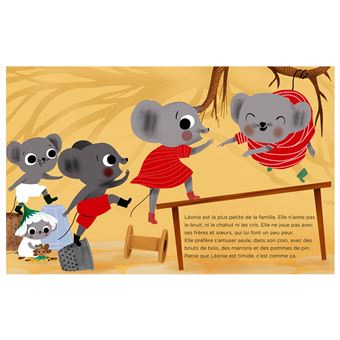 Léonie la souris est timide