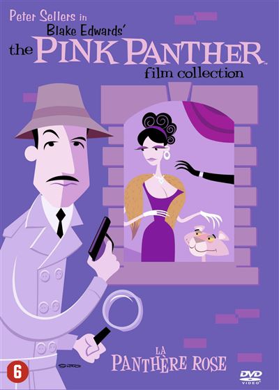 PINK PANTHER FILM COLLECTION-6 DVD-BILINGUE