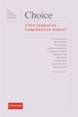 Choice A New Standard for Competition Law Analysis ?