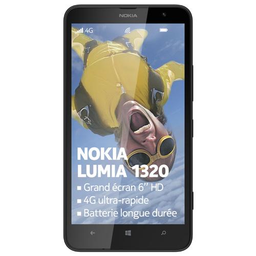 Nokia Lumia 1320 - 4G smartphone - RAM 1 Go / Mémoire interne 8 Go