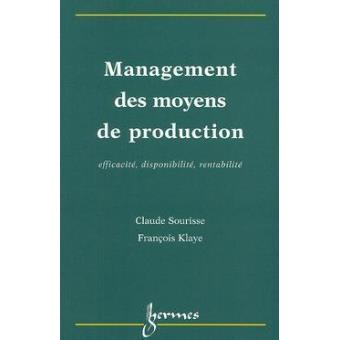 Management des moyens de production