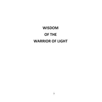 Wisdom of Warrior of light