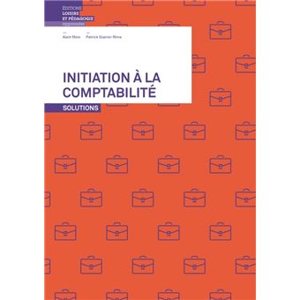 Initiation à la comptabilité - Solutions