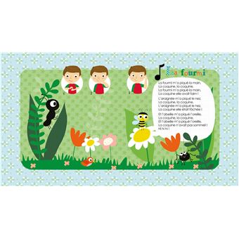 Mes plus belles comptines des petits animaux du jardin à mimer !