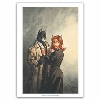 Affiche Blacksad John et Natalia Willford 40 x 60 cm