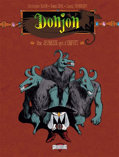 Donjon potron minet t97 jeunesse qui s'enfuit