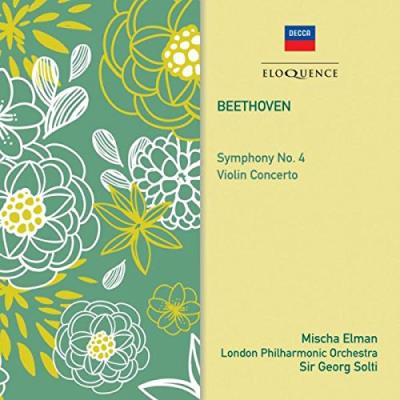 BEETHOVEN:SYMPHONY NO.4 VIOLIN CONCERTO