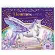 Licornes de rêve - Carnet créatif - Magie des pierres précieuses