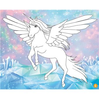 Licornes de rêve - Carnet créatif - Magie des pierres précieuses