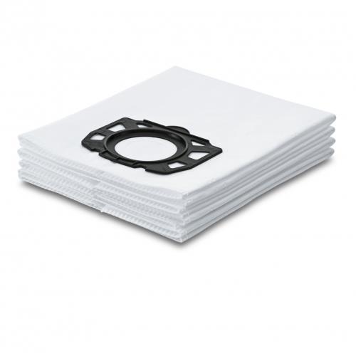 Sachet filtre en ouate pour Kärcher WD4, WD5, WD6 4 pièces