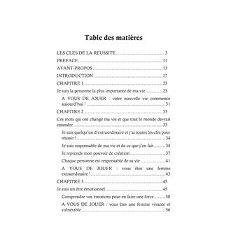 Les clés de la réussite