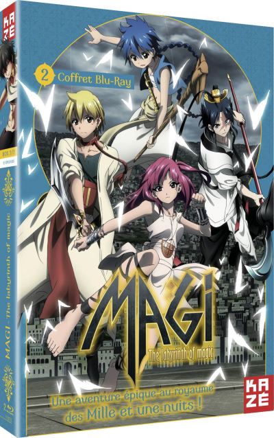 Magi The Labyrinth of Magic Saison 1 Partie 2 sur 2 Blu-ray