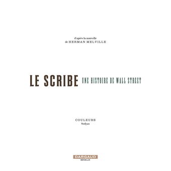 Bartleby le scribe