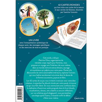 Sauvage & Souveraine - Un oracle rond pour des femmes en quête de leur nature profonde - Coffret