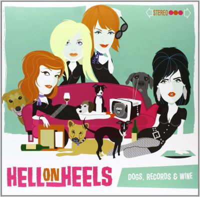 Dogs records and wine