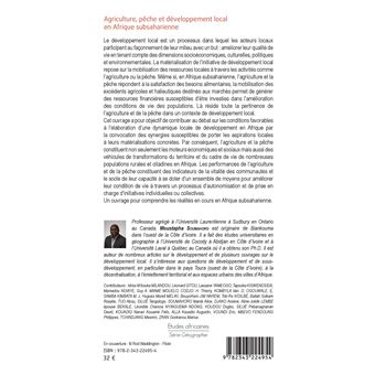 Agriculture, pêche et développement local en Afrique subsaharienne