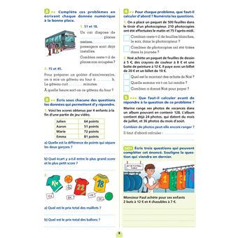 Les cahiers Bordas - Cahier de maths CE1