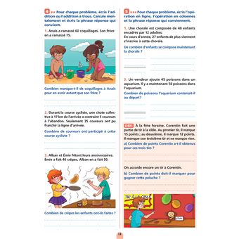 Les cahiers Bordas - Cahier de maths CE1