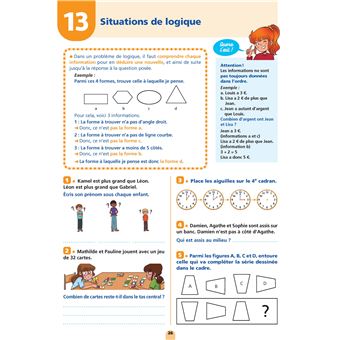 Les cahiers Bordas - Cahier de maths CE1
