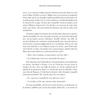 Mort d'un notaire de province