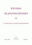Études platoniciennes V