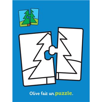 Je colorie sans dépasser avec Olive - Olive à la maternelle