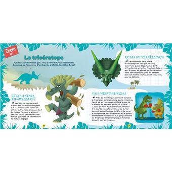 Je découvre les dinos - coffret avec lampe et kit excavation