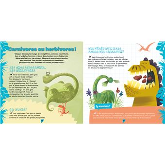 Je découvre les dinos - coffret avec lampe et kit excavation