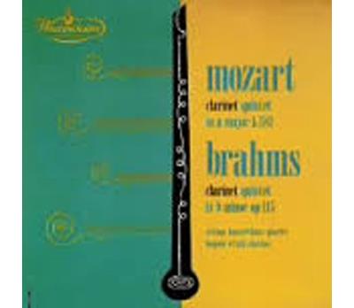 Mozart and brahms clarinet quin